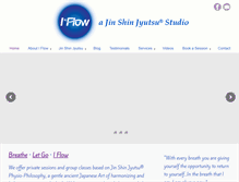 Tablet Screenshot of iflowstudio.com